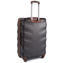 Большой чемодан Wings Albatross L, черный цена и информация | Чемоданы, дорожные сумки  | kaup24.ee