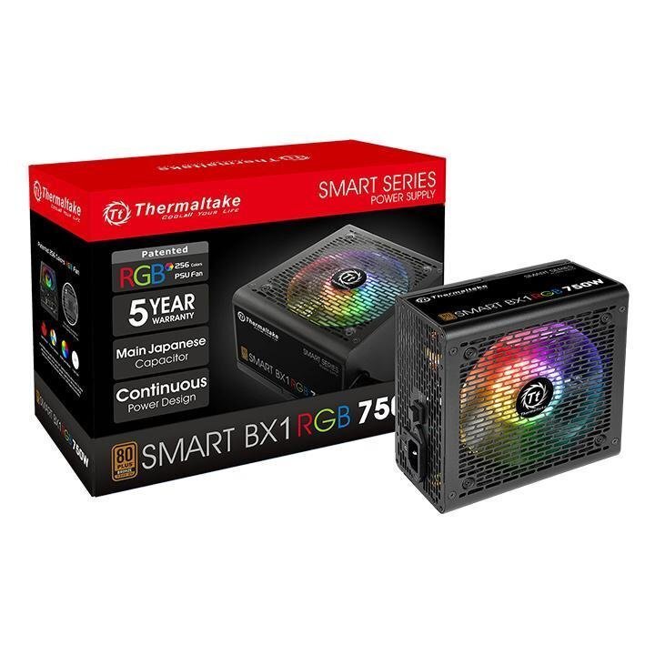 Toiteplokk THERMALTAKE SMART BX1 RGB 750 W hind ja info | Toiteplokid (PSU) | kaup24.ee