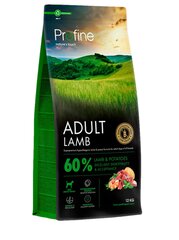 Profine Dog с бараниной и картофелем Adult Lamb & Potatoes, 12 кг цена и информация | Сухой корм для собак | kaup24.ee