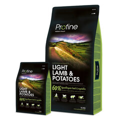 Profine Light Lamb & Potatoes koeratoit 3 kg hind ja info | Kuivtoit koertele | kaup24.ee