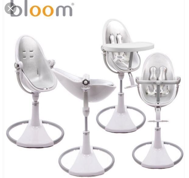 Söögitooli raam Bloom Fresco Chrome, white цена и информация | Laste söögitoolid | kaup24.ee