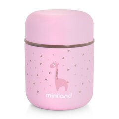 Термос для пищи Miniland 280 мл, розовый цена и информация | Термосы и термосумки | kaup24.ee