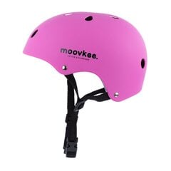 Велосипедный шлем - YF-1 - MOOVKEE , матовый розовый - размер 48-55 цена и информация | Шлемы | kaup24.ee