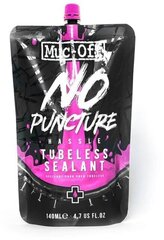 Muc-Off vedel hermeetik ja tarvikud No Puncture Hassle Tubeless Sealant 140ml цена и информация | Покрышки, шины для велосипеда | kaup24.ee