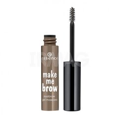 Kulmutušš Essence Make Me Brow 3.8 ml, 02 Browny hind ja info | Kulmuvärvid, -pliiatsid | kaup24.ee