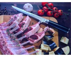 Samura DAMASCUS нож для очистки костей, 15 см цена и информация | Ножи и аксессуары для них | kaup24.ee