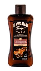 Päevitust soodustav õli Hawaiian Tropic SPF 200 ml hind ja info | Päikesekreemid | kaup24.ee