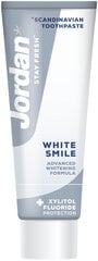 Зубная паста Jordan White Smile, 75 мл цена и информация | Для ухода за зубами | kaup24.ee