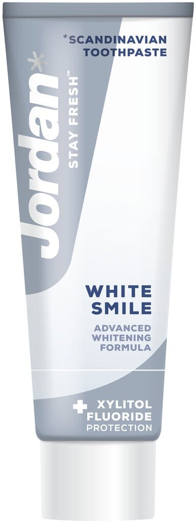 Hambapasta Jordan White Smile, 75 ml цена и информация | Suuhügieen | kaup24.ee