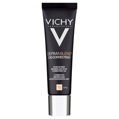 Jumestuskreem Vichy Dermablend 3D 30 ml, 15 Opal hind ja info | Jumestuskreemid, puudrid | kaup24.ee