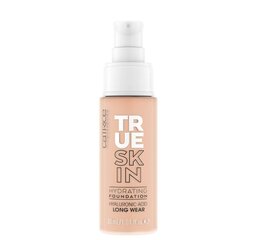 Увлажняющее тональное средство Catrice True Skin, 30 мл, 010 Cool Cashmere цена и информация | Пудры, базы под макияж | kaup24.ee