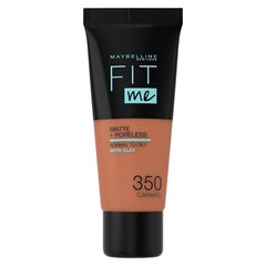 Основа макияжа Maybelline Fit Me Liquid 350 Caramel 30 мл цена и информация | Пудры, базы под макияж | kaup24.ee