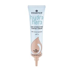 Niisutav kreem värviga Essence Hydro Hero 05-natural ivory SPF 15, 30 ml hind ja info | Jumestuskreemid, puudrid | kaup24.ee