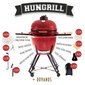 Keraamiline grill HUNGRILL KAMADO, 59 cm + 8 kingitust, punane hind ja info | Grillid | kaup24.ee