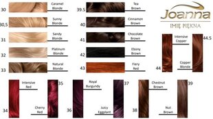 Juuksevärv Joanna Multi Cream Color 100 ml, 44 Intensive Copper цена и информация | Краска для волос | kaup24.ee