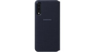 Samsung Wallet Cover EF-WA505 Flip cover Samsung Galaxy A50 Black цена и информация | Чехлы для телефонов | kaup24.ee