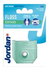 Межзубная нить с зубной пастой Jordan Expand Fresh, 25м цена и информация | Для ухода за зубами | kaup24.ee