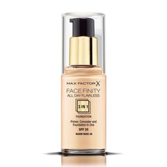 Jumestuskreem Max Factor Facefinity All Day Flawless 3in1 SPF20 30 ml hind ja info | Jumestuskreemid, puudrid | kaup24.ee