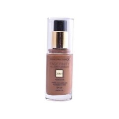 Жидкая основа для макияжа Face Finity 3 In 1 Max Factor: Цвет - 100 - suntan цена и информация | Пудры, базы под макияж | kaup24.ee