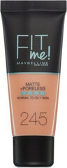 Maybelline Fit Me Matte Poreless Foundation 320 Natural hind ja info | Jumestuskreemid, puudrid | kaup24.ee