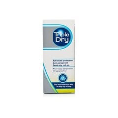 Lõhnatu rull-antiperspirant Triple Dry 50ml hind ja info | Deodorandid | kaup24.ee