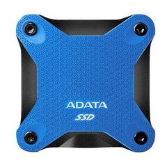 ADATA External SSD SD600Q 240 GB, USB 3.1, синий цена и информация | Жёсткие диски (SSD, HDD) | kaup24.ee