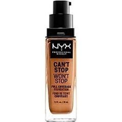 Jumestuskreem NYX Can't Stop Won't Stop Golden, 30ml hind ja info | Jumestuskreemid, puudrid | kaup24.ee