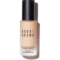 Жидкая основа под макияж Bobbi Brown Skin Long Wear Foundation SPF 15 Porcelain 0,30 мл цена и информация | Пудры, базы под макияж | kaup24.ee