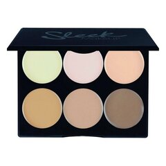 палитра Sleek Cream Contour Kit Средство, подсвечивающее кожу макияж Light цена и информация | Пудры, базы под макияж | kaup24.ee