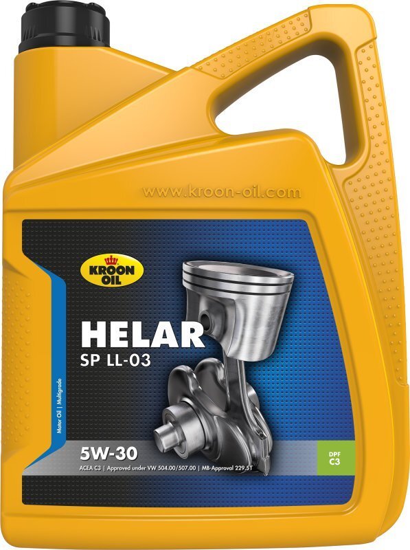 Õli KROON-OIL Helar SP 5W-30 LL-03, 5L цена и информация | Mootoriõlid | kaup24.ee