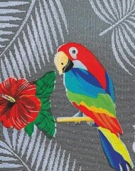 Ткань для занавесок Попугаи цена и информация | Занавески | kaup24.ee