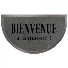 Uksematt Maison Grey/Black 45 x 75 cm цена и информация | Придверные коврики | kaup24.ee