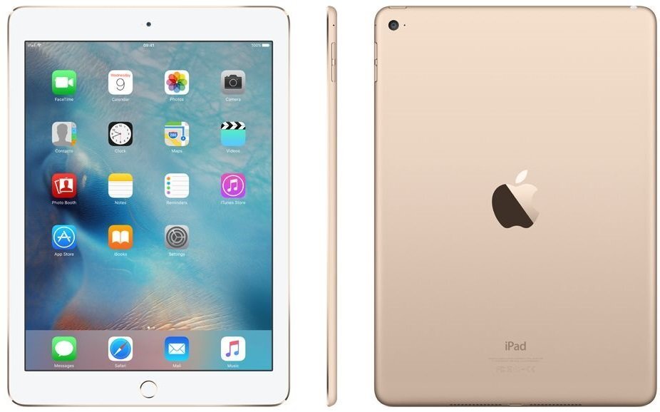 Apple iPad Air 2 WiFi (64GB), Kuldne, MH182HC/A hind ja info | Tahvelarvutid | kaup24.ee