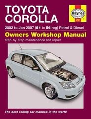 Toyota Corolla: (02 - Jan 07) 51 to 56 New edition цена и информация | Путеводители, путешествия | kaup24.ee