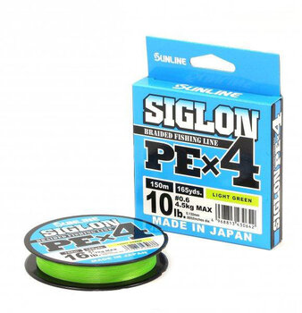 Tamiil SUNLINE Siglon PE×4, 150 m, #0.2 (3 lb) – #3 (50 lb), heleroheline hind ja info | Tamiilid | kaup24.ee