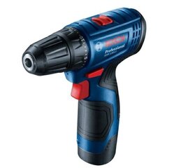 Дрель BOSCH DRILL 12V 30/14Nm 2x2.0Ah LI-ION CASE GSR 120-LI цена и информация | Шуруповерты, дрели | kaup24.ee