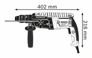 Перфоратор Bosch GBH 2-28F цена и информация | Перфораторы | kaup24.ee