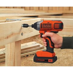 Juhtmeta löökkruvikeeraja korpus, Black&amp;Decker BDCIM18N 18 V цена и информация | Шуруповерты, дрели | kaup24.ee