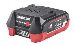 Аккумулятор 12V / 4,0 Ah LiHD, Metabo цена и информация | Шуруповерты, дрели | kaup24.ee