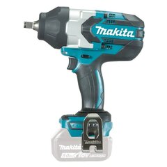 Аккумуляторный ударный гайковерт Makita 18В, без аккумулятора и без зарядного устройства! DTW1002Z цена и информация | Шуруповерты, дрели | kaup24.ee