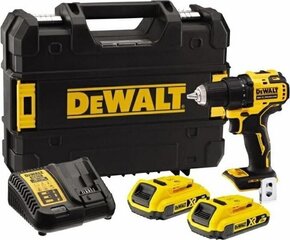 Аккумуляторная дрель-шуруповерт 18В 2x2Aч DeWALT DCD708D2T-QW цена и информация | Шуруповерты, дрели | kaup24.ee