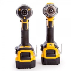 Комплект аккумуляторных ударной отвертки и отвертки-дрели Dewalt DCK266P2T 18В цена и информация | Шуруповерты, дрели | kaup24.ee