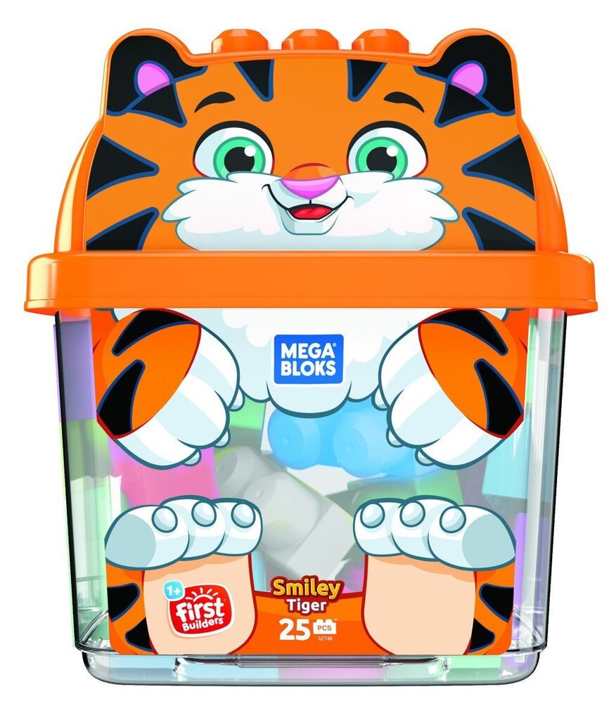 Klotsid kotiga Mega Bloks®, 25-osaline, GCT46 hind ja info | Imikute mänguasjad | kaup24.ee