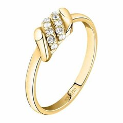 Morellato sõrmus Gold Plated Ring with Torchon SAWZ13 Crystals hind ja info | Sõrmused | kaup24.ee