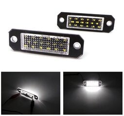 VW Caddy, Passat, Touran, T5, T6, номерной знак огни LED 2x550lm, комплект из 2шт цена и информация | Дополнительные принадлежности | kaup24.ee