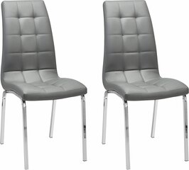 Комплект из 2-х стульев Anima, серый цена и информация | Стулья для кухни и столовой | kaup24.ee