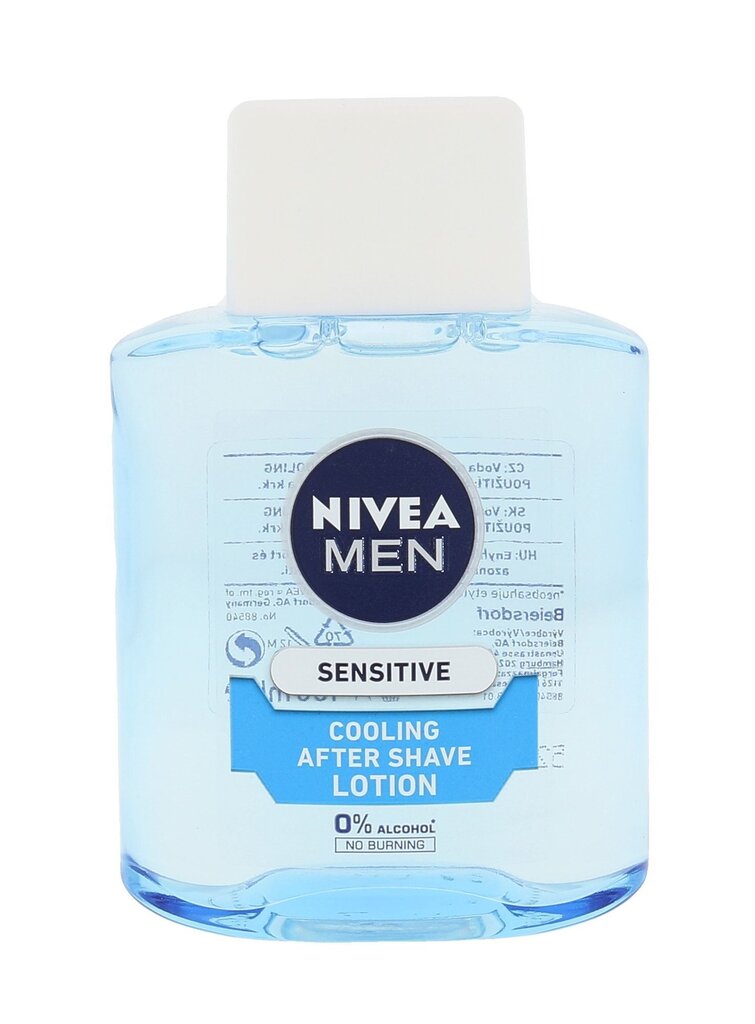 Habemeajamisjärgne losjoon Nivea Men Sensitive Cooling 100 ml цена и информация | Raseerimisvahendid | kaup24.ee