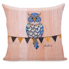 Наволочка DecoKing Owls 80x80 см цена и информация | Декоративные подушки и наволочки | kaup24.ee