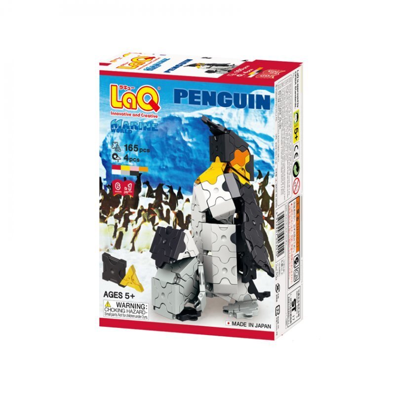 Jaapani konstruktor LaQ Marine World Penguin цена и информация | Klotsid ja konstruktorid | kaup24.ee