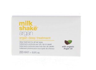 Питательная маска для волос с аргановым маслом Milk Shake Argan Deep Treatment 200 мл цена и информация | Средства для укрепления волос | kaup24.ee